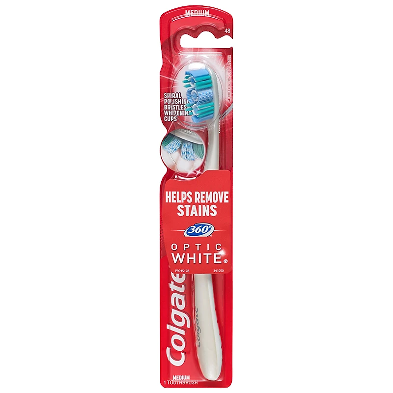 Colgate Optic White Toothbrush - Medium