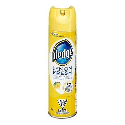 Pledge Furniture Spray - Lemon Fresh - 275g
