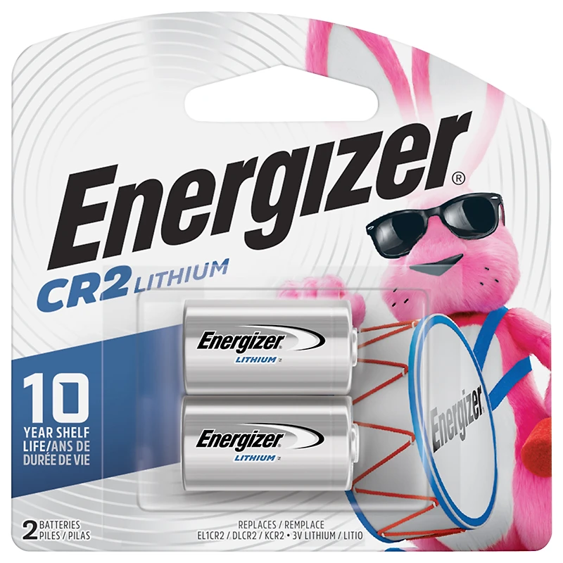 Energizer 3V Lithium Battery 2pack EL1CR2