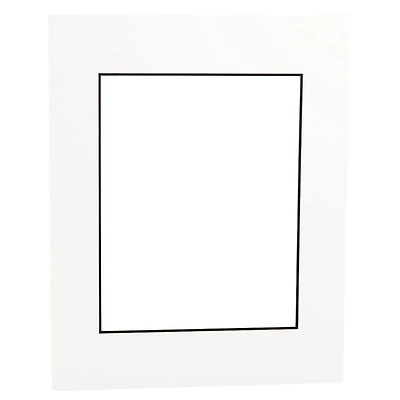Tempo 16x20 Photo Mat with 11x14 Opening - White/Black