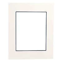 Tempo 16x20 Photo Mat with 11x14 Opening - Chantilly/Mid-Blue
