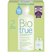 Biotrue Contact Lens Disinfecting Solution - 2 x 300ml