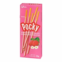 Glico Pocky Cream Coated Biscuit Sticks - Strawberry - 33g