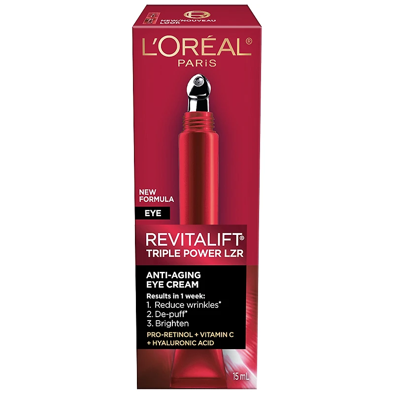 L'Oreal Revitalift Triple Power LZR Eye Cream - 15ml