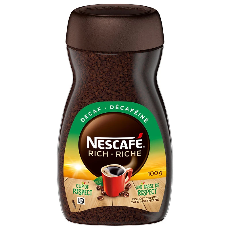 Nescafe Rich Instant Coffee - Decaffeinated - 100g