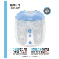 HoMedics Deep Soak Foot Spa with Heat - FB-65-CA