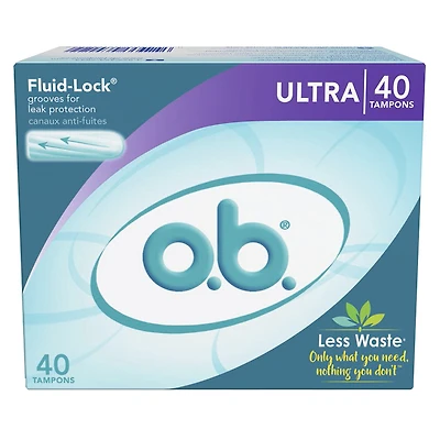 O.B. Ultra Tampons - 40s