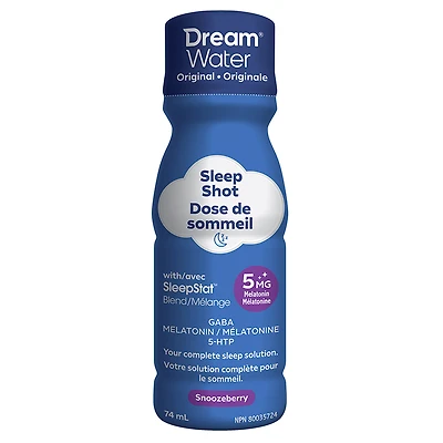 Dream Water Sleep Aid - Snoozeberry - 74ml