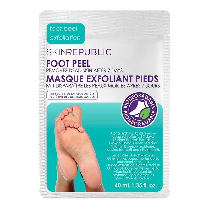 Skin Republic Foot Peel Sheet Mask - 40ml