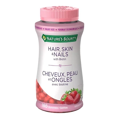Nature's Bounty Hair, Skin & Nails Multivitamin Gummies - 165's