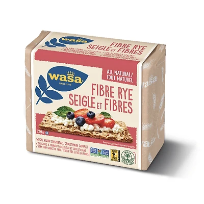 Wasa Fibre Rye Crispbread - 230g