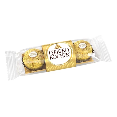 Ferrero Rocher Fine Hazelnut Milk Chocolate - 3's/37.5g