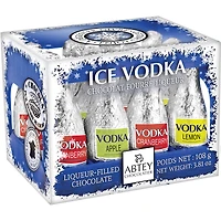 Abtey Chocolate Liqueurs - Ice Vodka Cranberry, Apple, Lemon - 12's