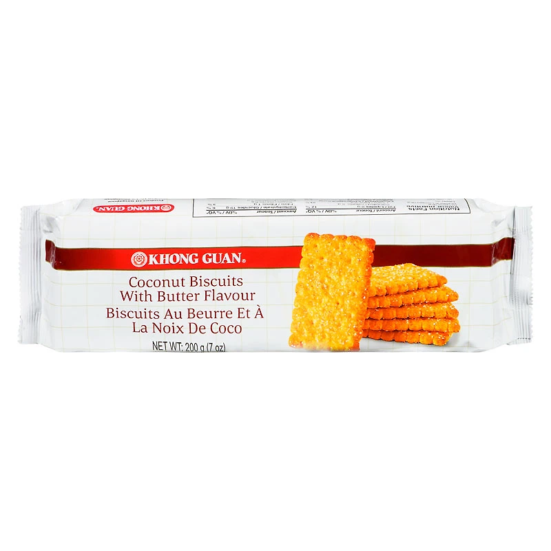 Khong Guan Biscuits - Butter Coconut - 200g