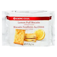 Khong Guan Biscuits - Lemon Puff - 200g
