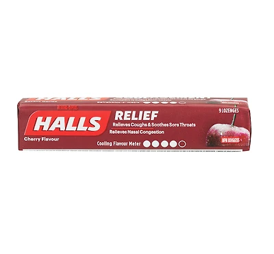 Halls - Cherry - 9 tablets
