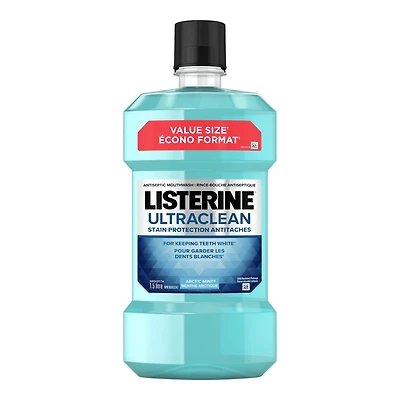 Listerine Ultra Clean Antiseptic Mouthwash - Artic Mint - 1.5L