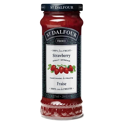 St. Dalfour Deluxe Spread - Strawberry - 225ml