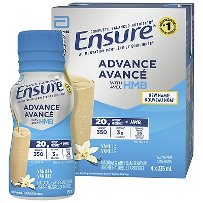 Ensure Advance Nutritional Drink - Vanilla - 4 x 235ml
