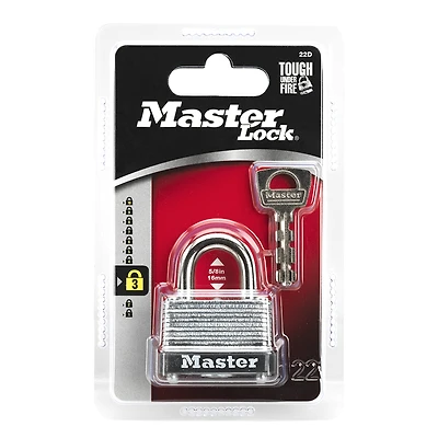 Master Lock Laminated Padlock - 38mm
