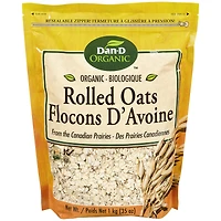 Dan-D-Pak Organic Rolled Oats - 1kg