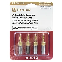 UltraLink Banana Pin Connectors - 2 pairs - ULS902