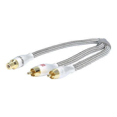 UltraLink Subwoofer Y-Cable - 1 Female to 2 Male - UAY1F2M
