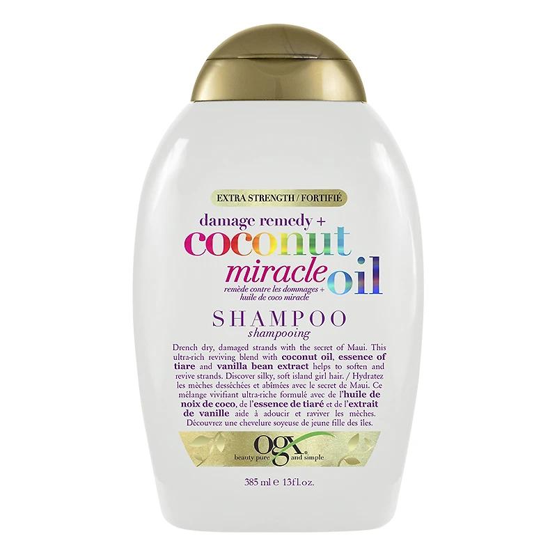 OGX Extra Strength Damage Remedy + Coconut Miracle Oil Shampoo - 385ml
