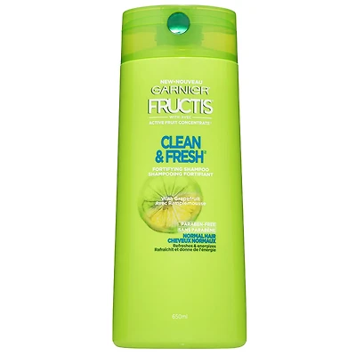 Garnier Fructis Clean & Fresh Shampoo - 650ml