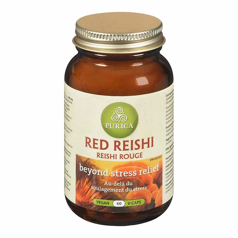 Purica Red Reishi Beyond Stress Relief Capsules - 60s