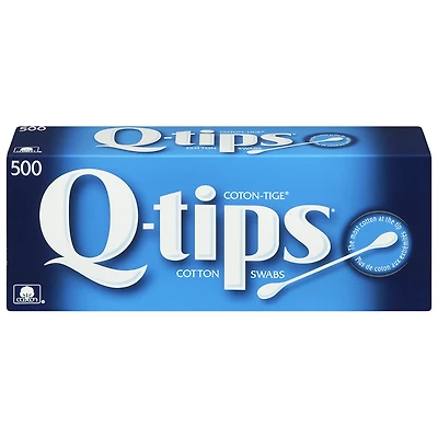 Q-Tips Cotton Swabs - 500 Count