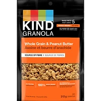 Kind Whole Grain & Peanut Butter Granola - 312g