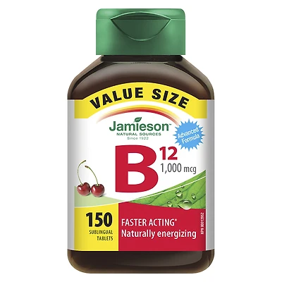 Jamieson Vitamin B12 1,000 mcg - 150s