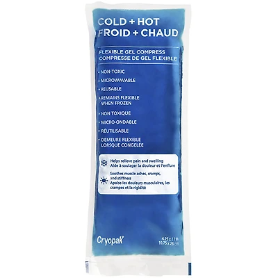 Cryopak Cold + Hot Flexible Gel Compress