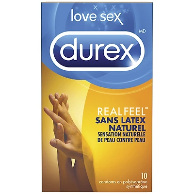 Durex Real Feel Natural Latex Free Condoms
