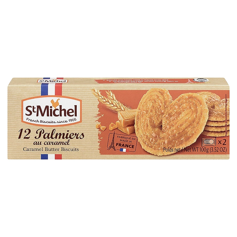 St. Michel Caramel Butter Biscuits - 100g