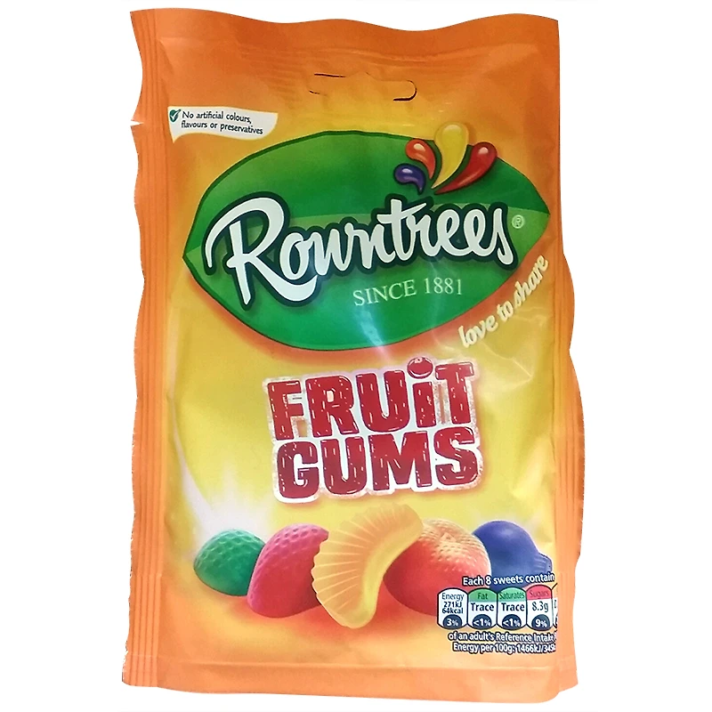 Rowntrees Fruit Gums - 150g