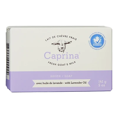 Caprina by Canus Fresh Goat's Milk Soap - Lavender Oil - 141g