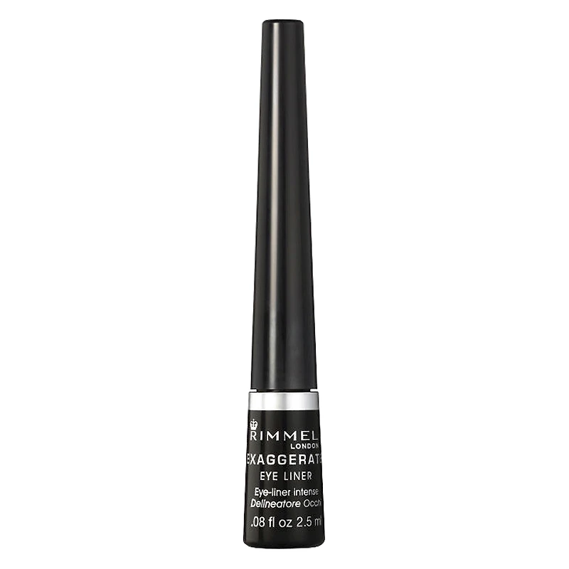Rimmel Exaggerate Liquid Eye Liner - Black