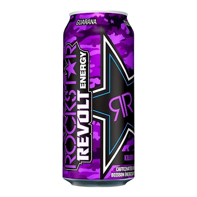Rockstar Revolt Energy Drink - Killer Grape - 473ml