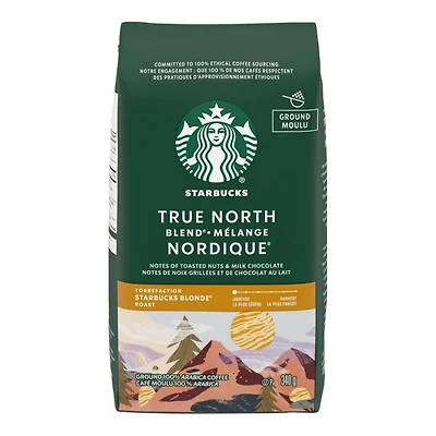 Starbucks Coffee - True North Blonde Roast - Ground Coffee - 340g