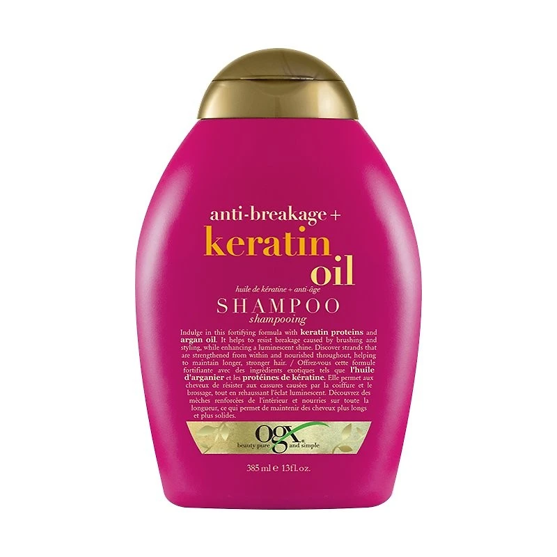 OGX anti-breakage+ Keratin Oil Shampoo - 385ml