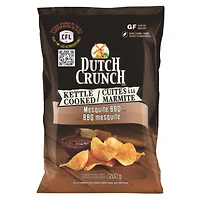 Dutch Crunch Kettle Cooked Potato Chips - Mesquite BBQ - 200g