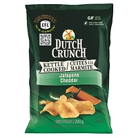 Dutch Crunch Kettle Cooked Potato Chips - Jalapeno & Cheddar - 200g