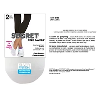 Secret Foot Cover Sneaker Cut  - Nude - 2 pair