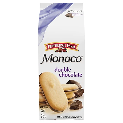 Pepperidge Farm Monaco Cookies -  Double Chocolate - 213g