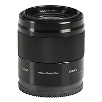 Sony E Mount DT 50mm F1.8 Lens - Black - SEL50F18B
