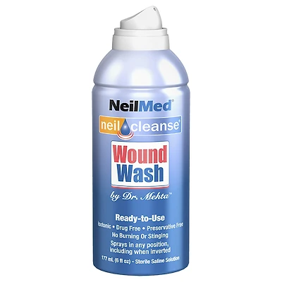 NeilMed Neil Cleanse Wound Wash by Dr. Mehta – 177ml