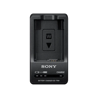 Sony W Series Battery Charger - Black - BCTRW