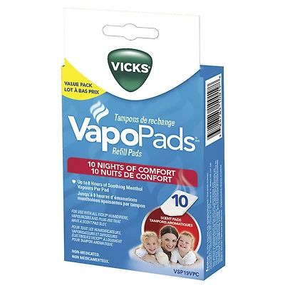 Vicks Vapo Pads Refill Pads - 10s - VSP19VPC